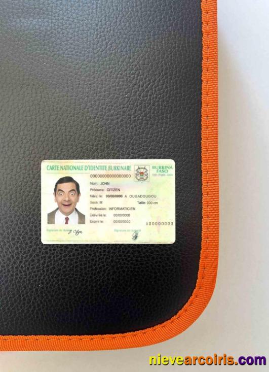 Burkina Faso ID photolook